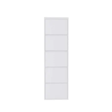 Rylanis skoskab 50x169 cm - Hvid - Opbevaring - Skoopbevaring
