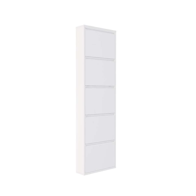 Rylanis skoskab 50x169 cm - Hvid - Opbevaring - Skoopbevaring