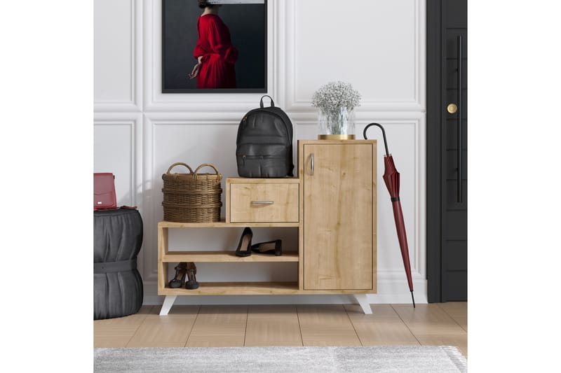Sacavem Skoskab 90x33 cm - Opbevaring - Skoopbevaring - Skoskab