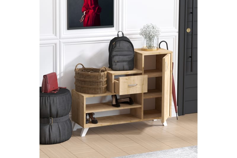Sacavem Skoskab 90x33 cm - Opbevaring - Skoopbevaring - Skoskab