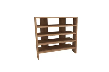 Sargel Skoskab 75,6 cm - Brun - Opbevaring - Skoopbevaring