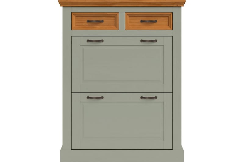 Selma Skoskab 90x115 cm - Grøn - Opbevaring - Skoopbevaring
