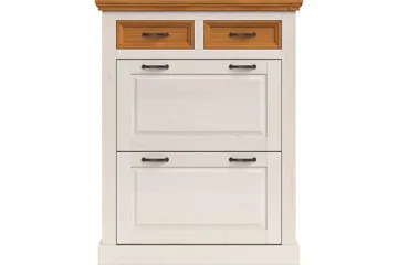 Selma Skoskab 90x115 cm - Hvid - Opbevaring - Skoopbevaring