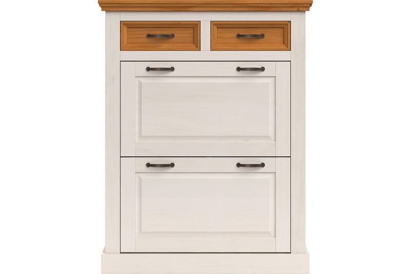 Selma Skoskab 90x115 cm - Hvid - Opbevaring - Skoopbevaring