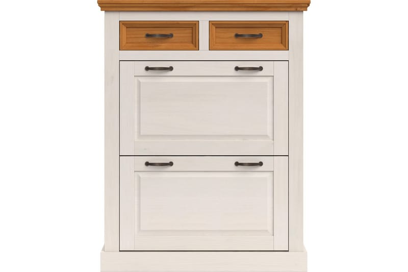 Selma Skoskab 90x115 cm - Hvid - Opbevaring - Skoopbevaring - Skoskab