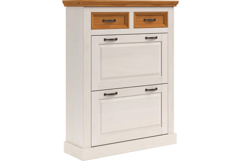 Selma Skoskab 90x115 cm, Hvid