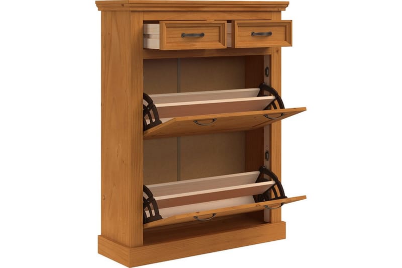 Selma Skoskab 90x115 cm - Natur - Opbevaring - Skoopbevaring - Skoskab