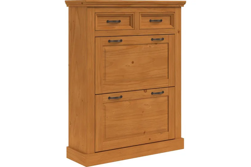 Selma Skoskab 90x115 cm - Natur - Opbevaring - Skoopbevaring