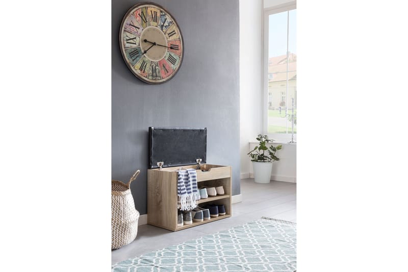 Shiheem skoholder 60x30 cm - Træ / natur - Opbevaring - Skoopbevaring - Skoskab