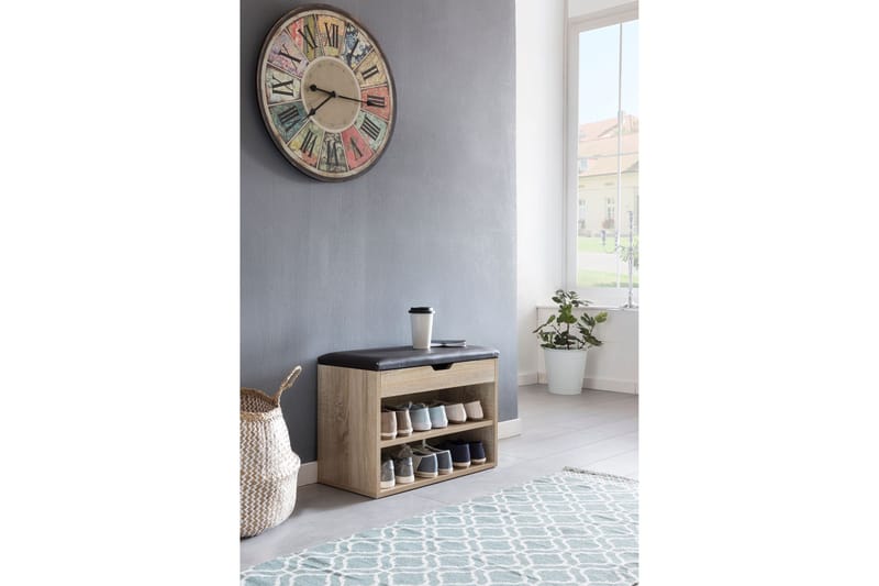 Shiheem skoholder 60x30 cm - Træ / natur - Opbevaring - Skoopbevaring - Skoskab