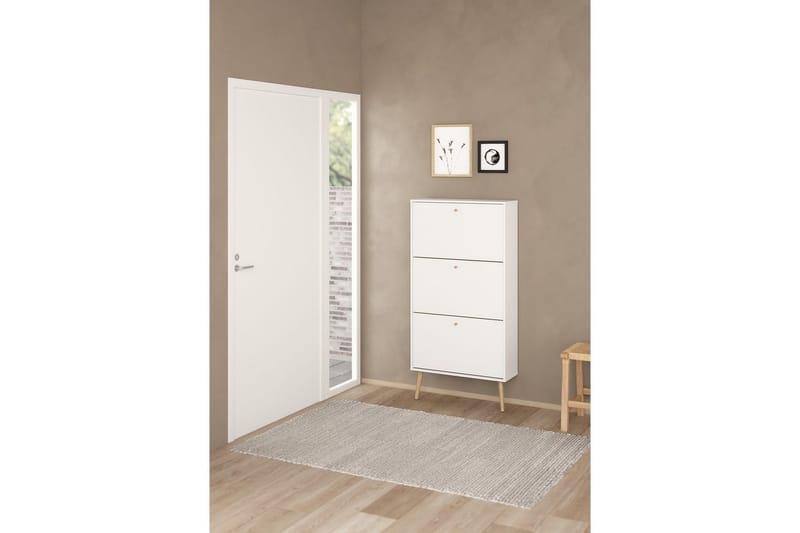 Shinta Skoskab 70 cm - Hvid - Opbevaring - Skoopbevaring - Skoskab