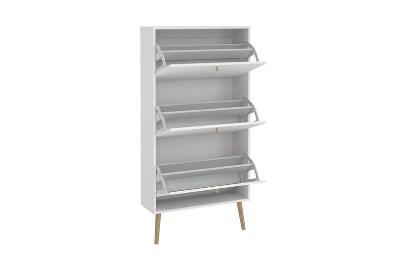 Shinta Skoskab 70 cm - Hvid - Opbevaring - Skoopbevaring - Skoskab