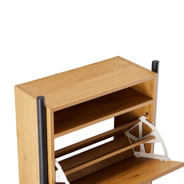 Shoe Cabinet HOME4YOU - brun - Opbevaring - Skoopbevaring
