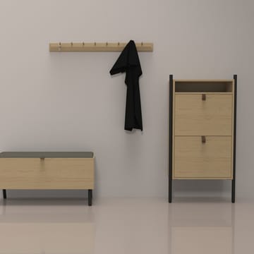 Shoe Cabinet HOME4YOU - brun - Opbevaring - Skoopbevaring