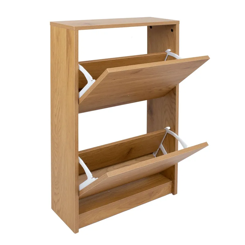 Shoe Cabinet HOME4YOU - brun - Opbevaring - Skoopbevaring - Skoskab