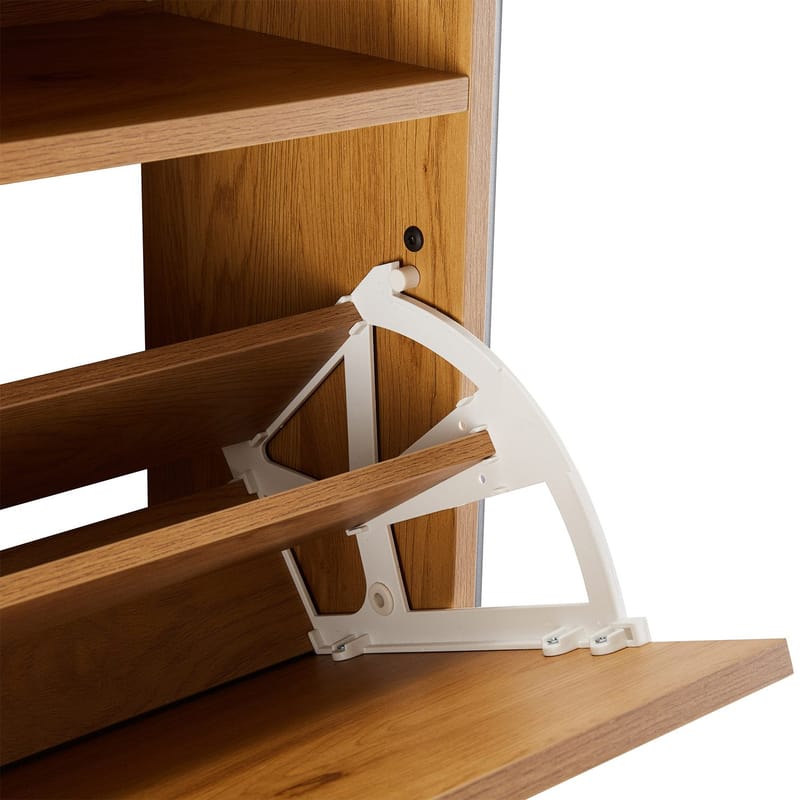Shoe Cabinet HOME4YOU - brun - Opbevaring - Skoopbevaring - Skoskab