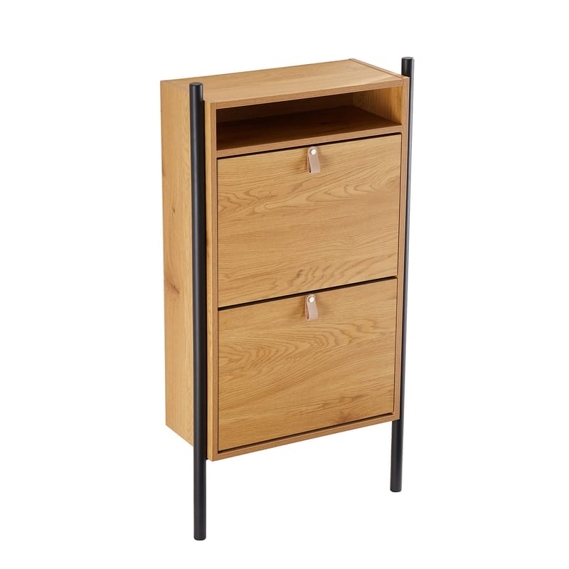 Shoe Cabinet HOME4YOU - brun - Opbevaring - Skoopbevaring - Skoskab