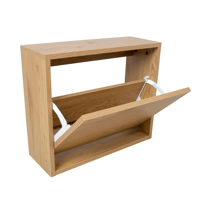 Shoe Cabinet HOME4YOU - brun - Opbevaring - Skoopbevaring - Skoskab