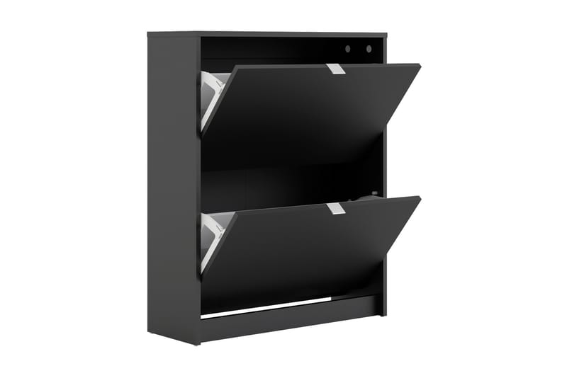 Shoey Skoskab 2 Fack - Sort - Opbevaring - Skoopbevaring - Skoskab