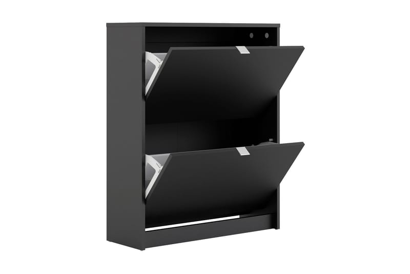 Shoey Skoskab 2 Fack - Sort - Opbevaring - Skoopbevaring - Skoskab