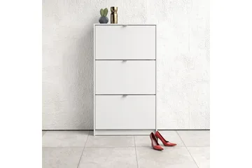 Shoey Skoskab 3 Fack - Hvid - Opbevaring - Skoopbevaring