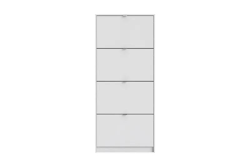 Shoey Skoskab 4 Fack - Hvid - Opbevaring - Skoopbevaring - Skoskab