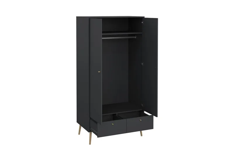 Shoey Skoskab 4 Fack - Sort - Opbevaring - Skoopbevaring - Skoskab