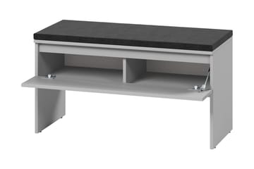 Simply Skoskab 92x40 cm - Hvid - Opbevaring - Skoopbevaring