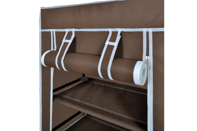 Sko Brun Belægning 58X28X106 Cm - Brun - Opbevaring - Skoopbevaring - Skoskab