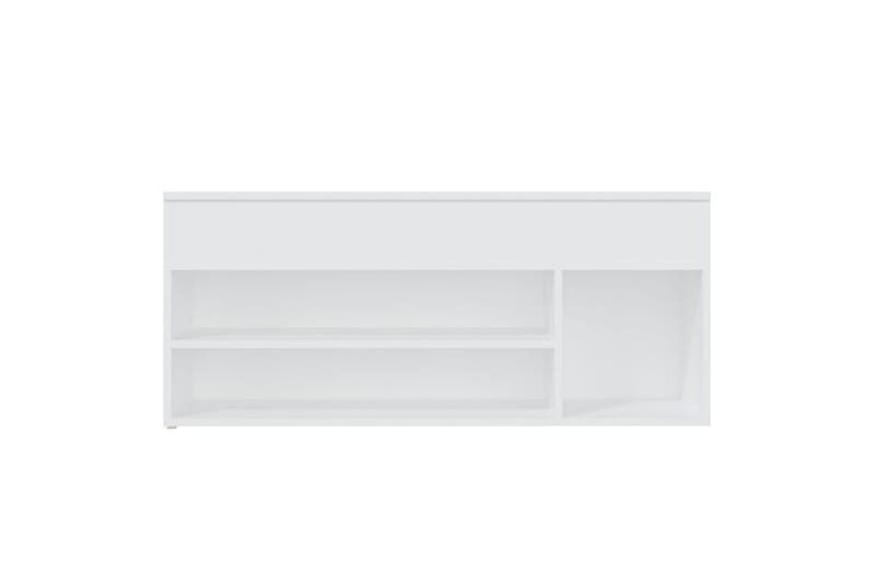 skoreol 105x30x45 cm spånplade hvid - Hvid - Opbevaring - Skoopbevaring - Skoskab