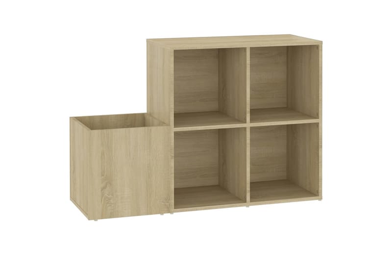 skoreol 105x35,5x70 cm spånplade sonoma-eg - Brun - Entréopbevaring - Skoopbevaring - Skohylde