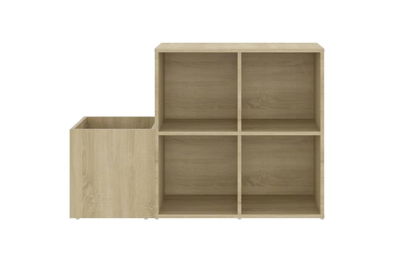 skoreol 105x35,5x70 cm spånplade sonoma-eg - Brun - Opbevaring - Skoopbevaring