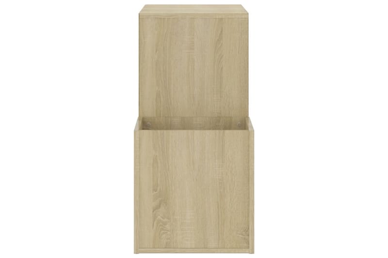 skoreol 105x35,5x70 cm spånplade sonoma-eg - Brun - Entréopbevaring - Skoopbevaring - Skohylde