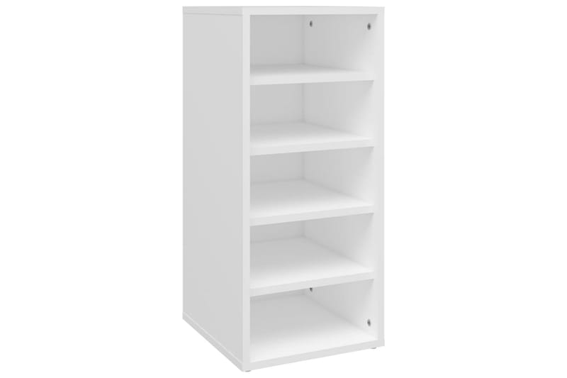 skoreol 31,5x35x70 cm spånplade hvid - Hvid - Entréopbevaring - Skoopbevaring - Skohylde