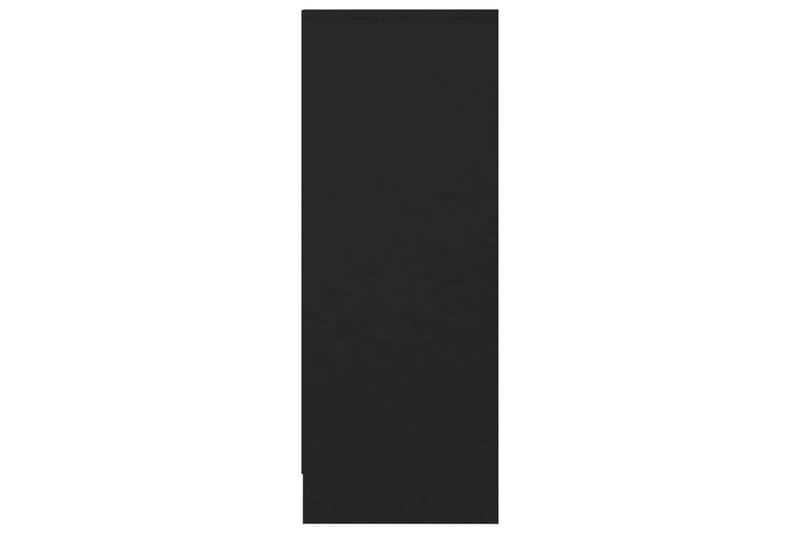 skoreol 31,5x35x90 cm spånplade sort - Sort - Entréopbevaring - Skoopbevaring - Skohylde