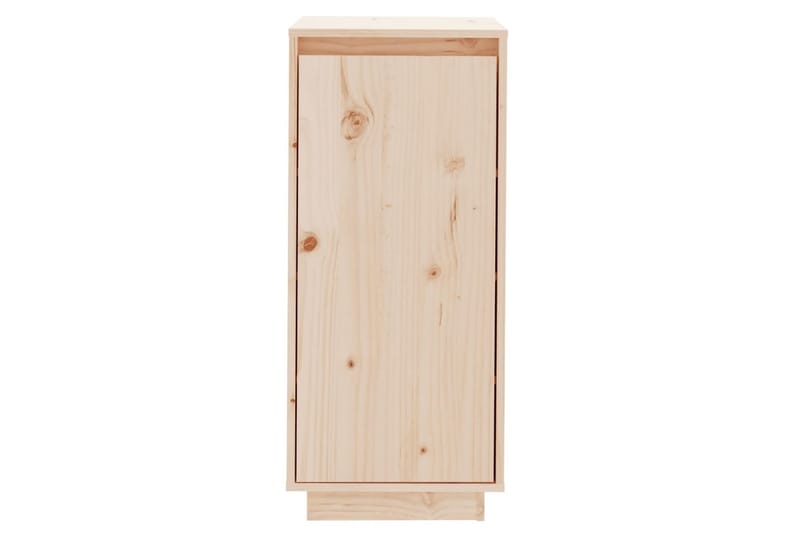 skoreol 35x35x80 cm massivt fyrretræ - Brun - Opbevaring - Skoopbevaring - Skoskab