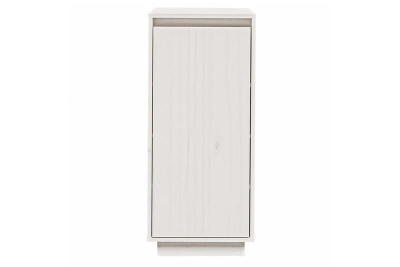 skoreol 35x35x80 cm massivt fyrretræ hvid - Hvid - Opbevaring - Skoopbevaring - Skoskab