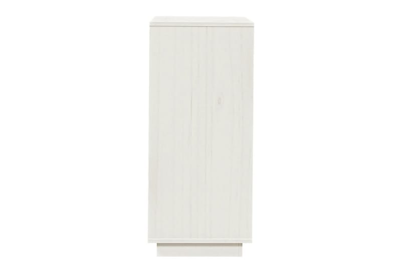 skoreol 35x35x80 cm massivt fyrretræ hvid - Hvid - Opbevaring - Skoopbevaring - Skoskab
