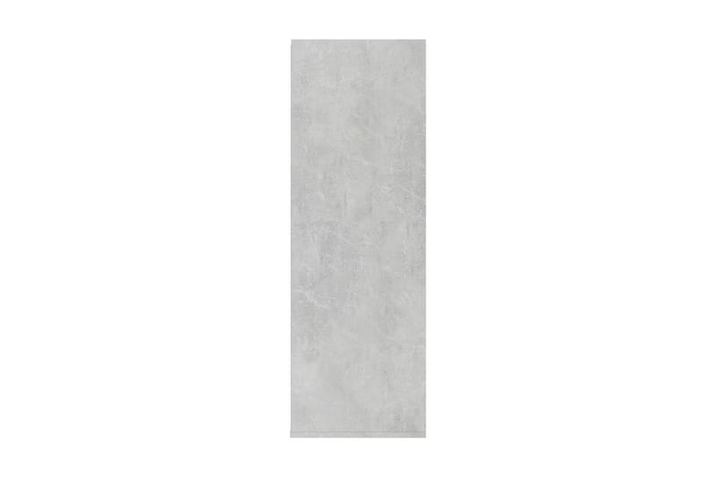 Skoreol 54 x 34 x 100 cm spånplade betongrå - Grå - Entréopbevaring - Skoopbevaring - Skohylde