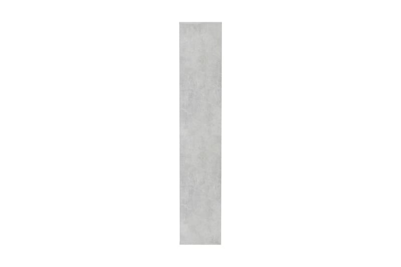 Skoreol 54 x 34 x 183 cm spånplade betongrå - Grå - Skoskab - Entréopbevaring - Skoopbevaring