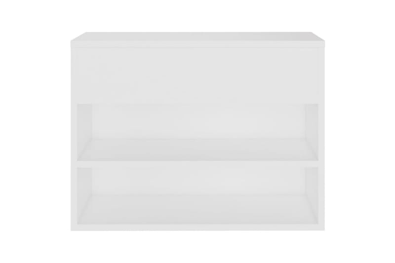 skoreol 60x30x45 cm spånplade hvid - Hvid - Opbevaring - Skoopbevaring