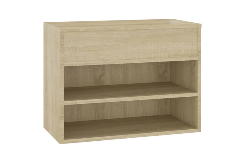 skoreol 60x30x45 cm spånplade sonoma-eg - Brun - Opbevaring - Skoopbevaring - Skoskab