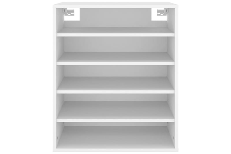 skoreol 60x35x70 cm spånplade hvid - Hvid - Opbevaring - Skoopbevaring
