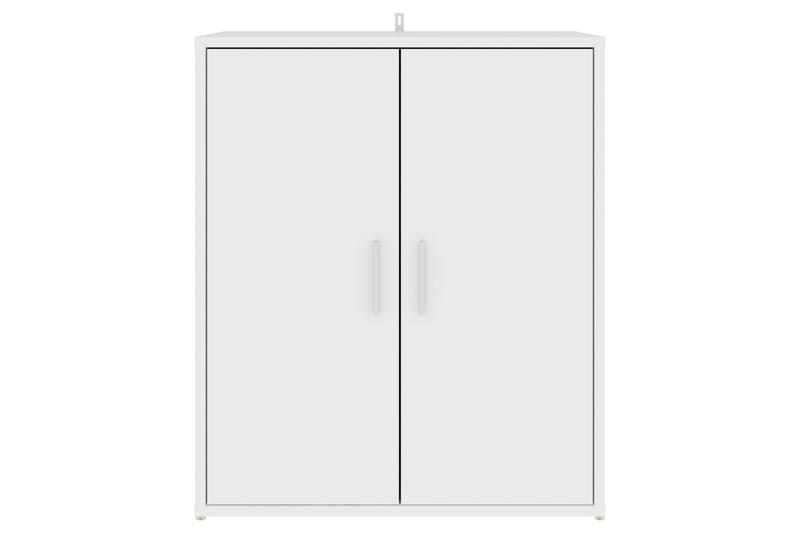 skoreol 60x35x70 cm spånplade hvid - Hvid - Opbevaring - Skoopbevaring