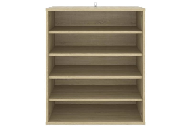 skoreol 60x35x70 cm spånplade sonoma-eg - Brun - Opbevaring - Skoopbevaring