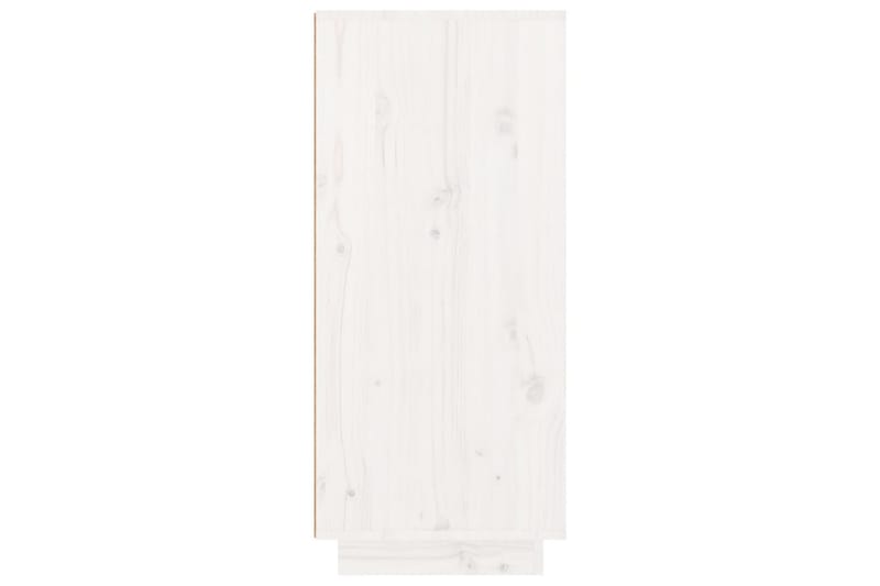 skoreol 60x35x80 cm massivt fyrretræ hvid - Hvid - Opbevaring - Skoopbevaring - Skoskab