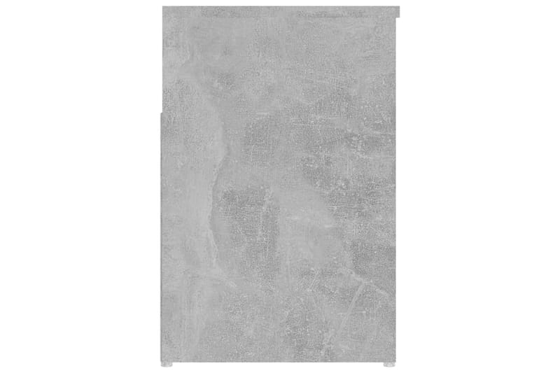 skoreol 80x30x45 cm spånplade betongrå - Grå - Opbevaring - Skoopbevaring - Skoskab