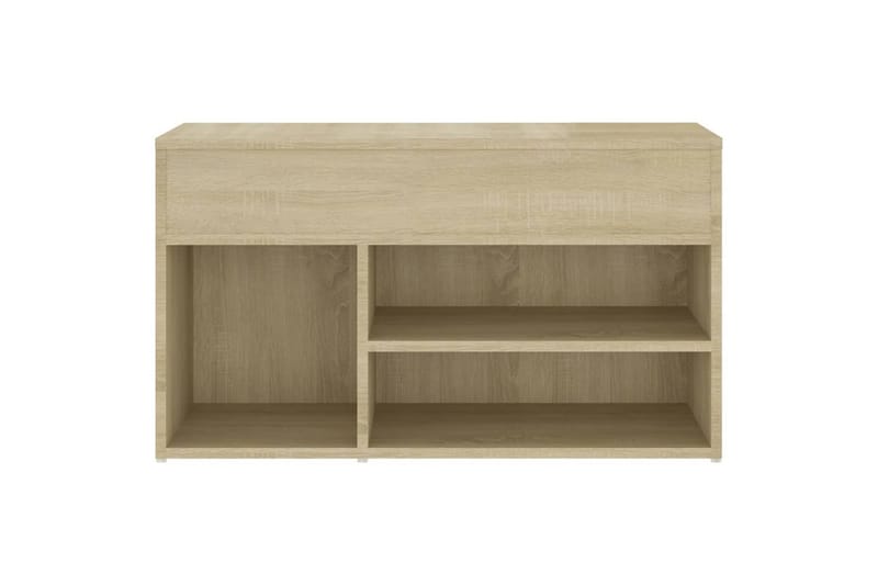 skoreol 80x30x45 cm spånplade sonoma-eg - Brun - Opbevaring - Skoopbevaring - Skoskab