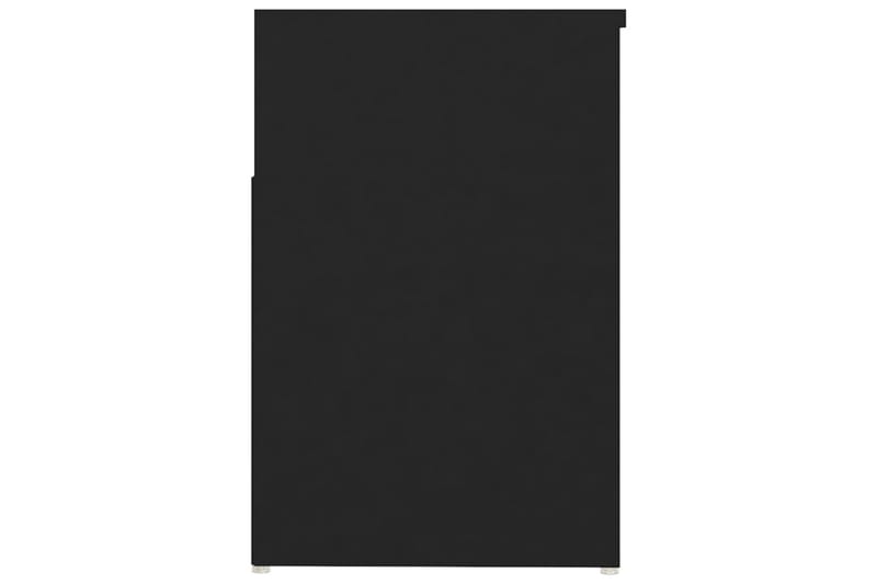 skoreol 80x30x45 cm spånplade sort - Sort - Skoskab - Entréopbevaring - Skoopbevaring