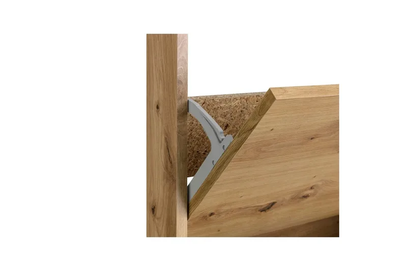 Skoreol Bill 55x21x157 cm, Natur - 55x21x157 cm, Natur - Opbevaring - Skoopbevaring - Skoskab